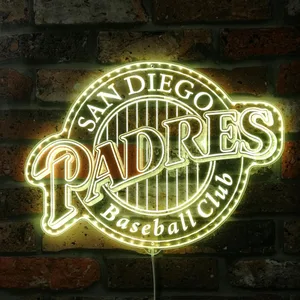 San Diego Padres Logo 1 RGB LED Sign