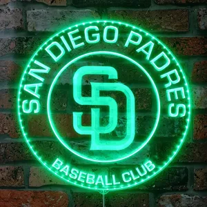 San Diego Padres Logo 2 RGB LED Sign