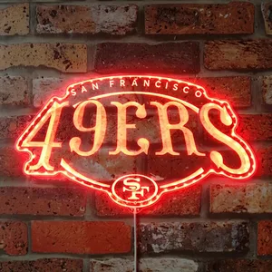 San Francisco 49ers Logo RGB LED Sign