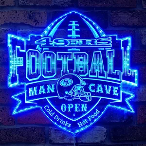 San Francisco 49ers Man Cave RGB LED Sign