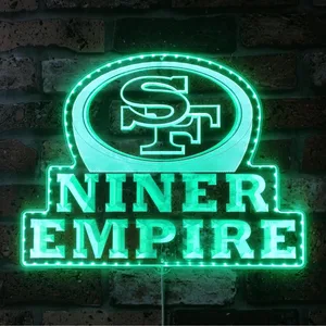 San Francisco 49ers Niner Empire RGB LED Sign