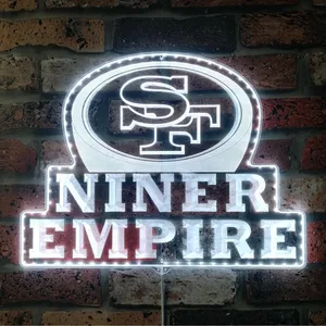 San Francisco 49ers Niner Empire RGB LED Sign