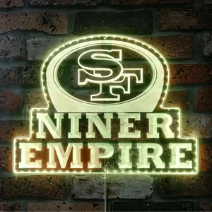 San Francisco 49ers Niner Empire RGB LED Sign