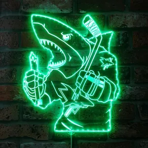 San Jose Sharks Bardown RGB LED Sign