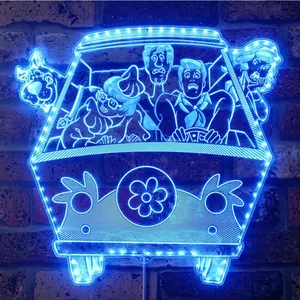 Scooby-Doo Bus RGB LED Sign