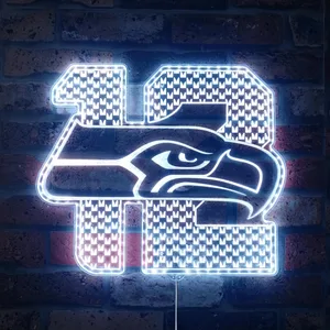 Seattle Seahawks 12 RGB LED Sign