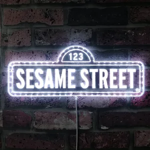 Sesame Street Logo RGB LED Sign