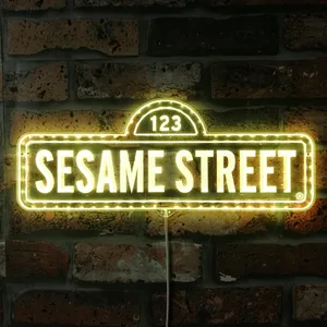 Sesame Street Logo RGB LED Sign