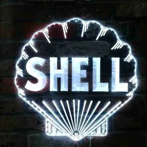 Shell Logo RGB LED Sign