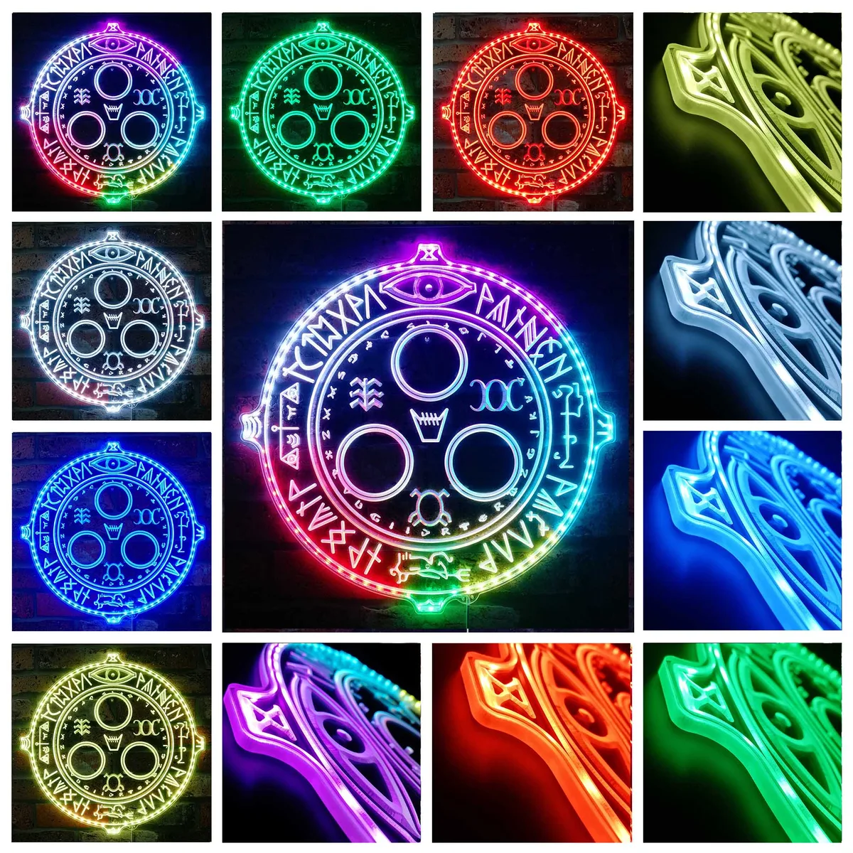Silent Hill Halo Of The Sun RGB LED Sign