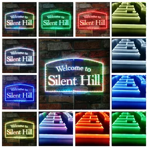 Silent Hill Welcome RGB LED Sign
