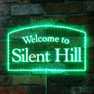 Silent Hill Welcome RGB LED Sign