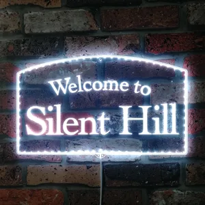 Silent Hill Welcome RGB LED Sign