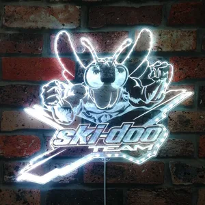 Ski-doo Angry Bee RGB LED Sign