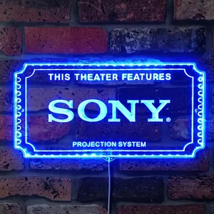 Sony Theater Sign RGB LED Sign
