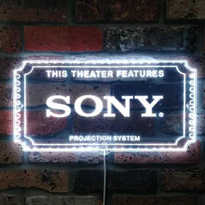 Sony Theater Sign RGB LED Sign