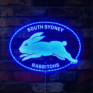 South Sydney Rabbitohs Logo RGB LED Sign