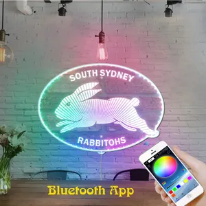 South Sydney Rabbitohs Logo RGB LED Sign