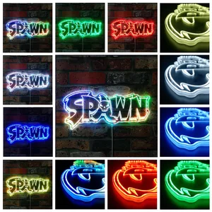 Spawn Logo RGB LED Sign