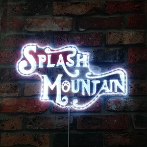 Splash Mountain Logo RGB LED Sign