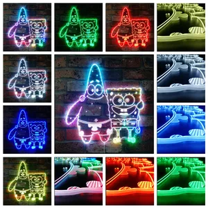 Spongebob Squarepants Spongebob and Patrick RGB LED Sign