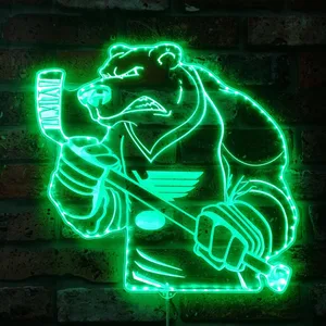 St Louis Blues Bardown RGB LED Sign