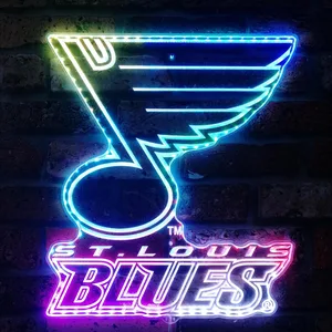 St Louis Blues Logo RGB LED Sign