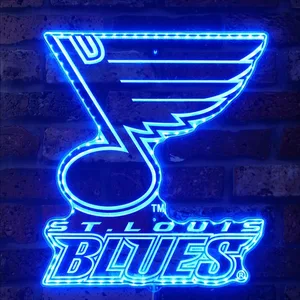 St Louis Blues Logo RGB LED Sign