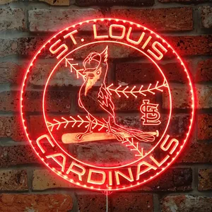 St Louis Cardinals Logo RGB LED Sign