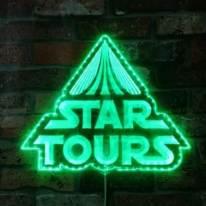 Star Tours Logo RGB LED Sign