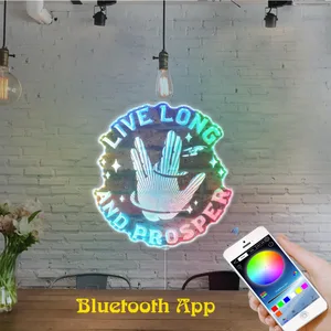 Star Trek Live Long and Prosper RGB LED Sign