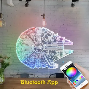 Star Wars Millennium Falcon RGB LED Sign