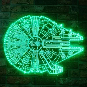 Star Wars Millennium Falcon RGB LED Sign