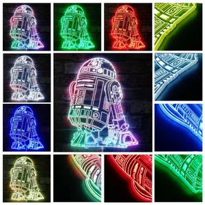 Star Wars R2D2 RGB LED Sign