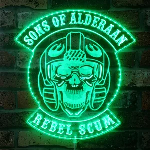 Star Wars Sons of Alderaan RGB LED Sign