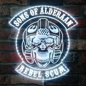 Star Wars Sons of Alderaan RGB LED Sign