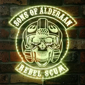 Star Wars Sons of Alderaan RGB LED Sign