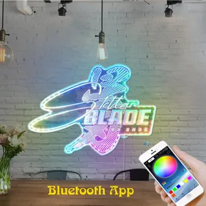 Stellar Blade Logo RGB LED Sign