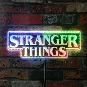 Stranger Things Logo RGB LED Sign