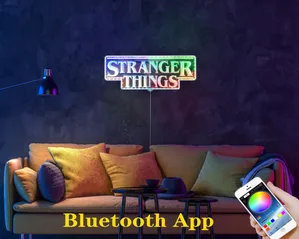 Stranger Things Logo RGB LED Sign