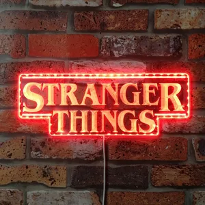 Stranger Things Logo RGB LED Sign