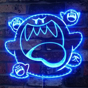 Super Mario Bros Boo 2 RGB LED Sign