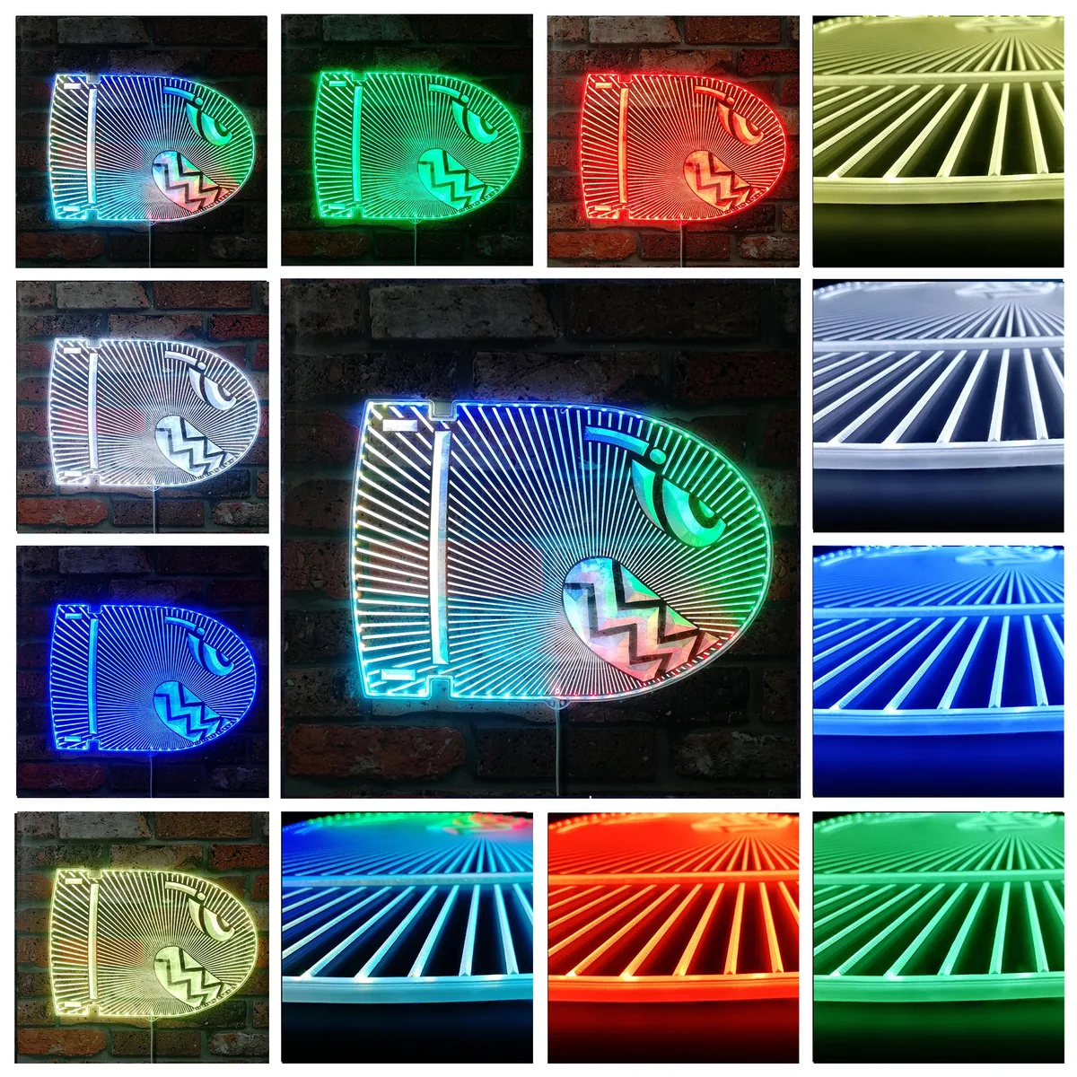 Super Mario Bros Bullet Bill RGB LED Sign