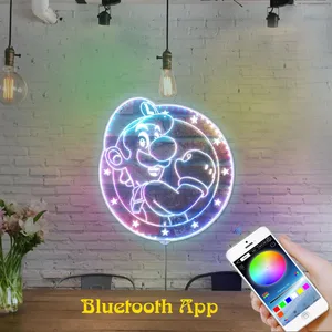 Super Mario Bros Luigi RGB LED Sign