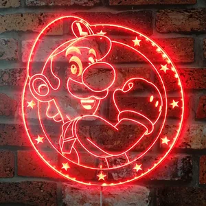 Super Mario Bros Luigi RGB LED Sign
