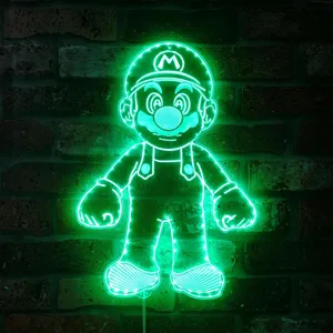 Super Mario Bros Mario Full RGB LED Sign
