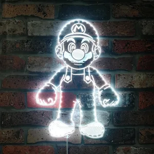 Super Mario Bros Mario Full RGB LED Sign