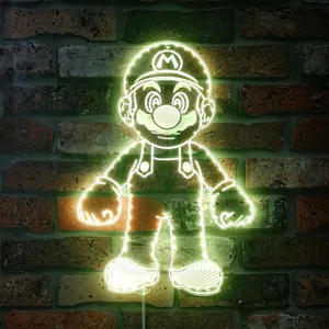 Super Mario Bros Mario Full RGB LED Sign