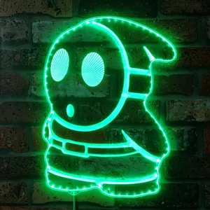 Super Mario Bros Shy Guy RGB LED Sign