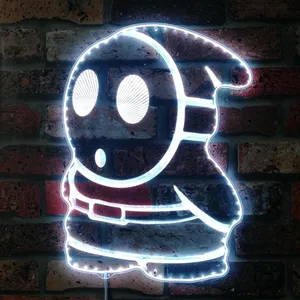 Super Mario Bros Shy Guy RGB LED Sign